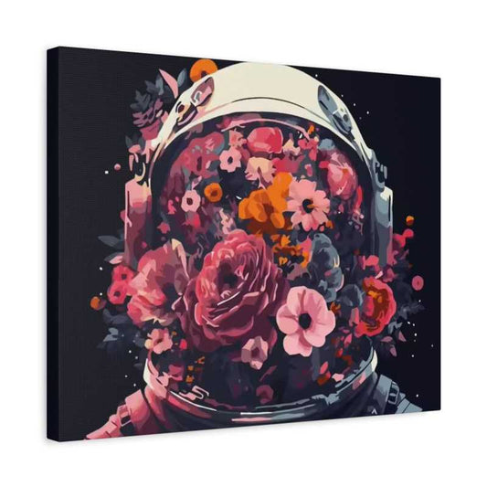 Floral Astronaut Diamond Painting - Paint On Numbers Canada