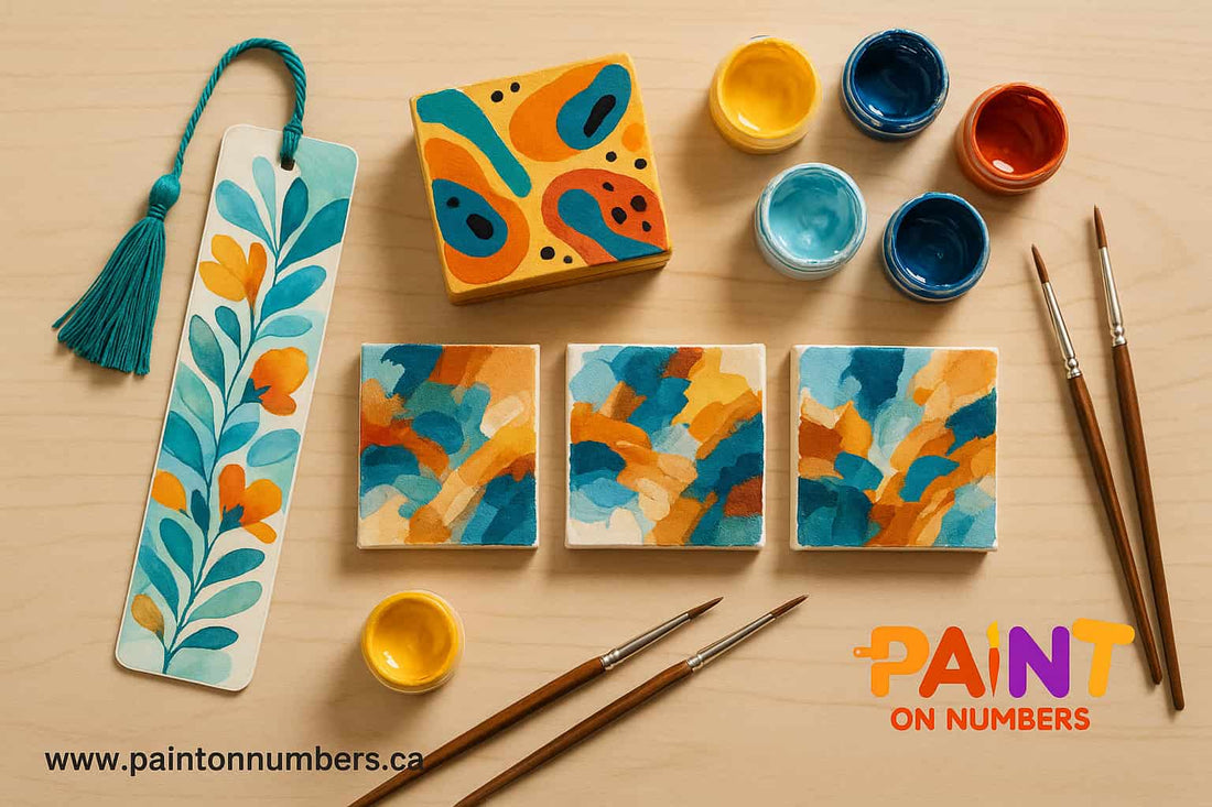 7 Creative Ideas for Your Leftover Paint by Numbers Paint