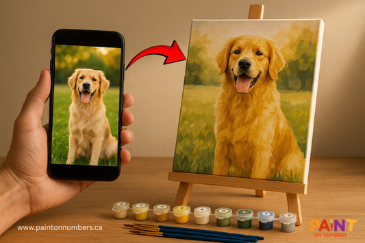 Custom Paint by Numbers: From Your Photo to a Masterpiece