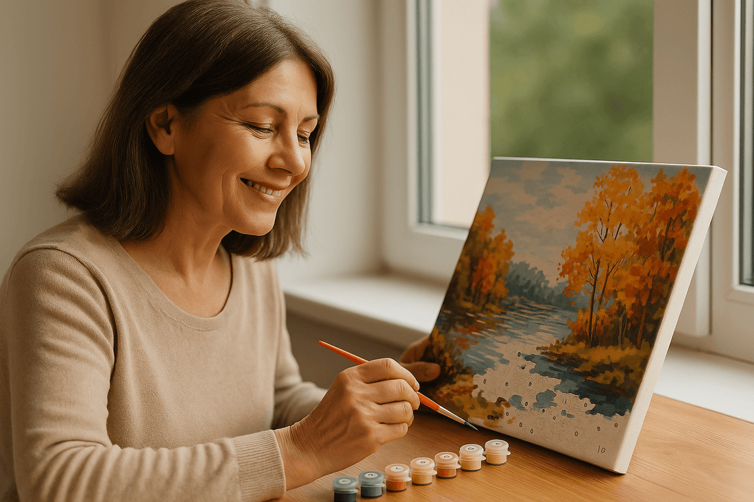 Paint by Numbers for Adults: A Creative Path to Mindfulness and Stress Relief - Paint On Numbers Canada