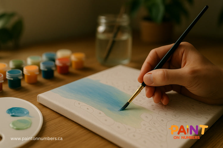 How to Blend Colors in Paint by Numbers for a Smooth, Professional Finish