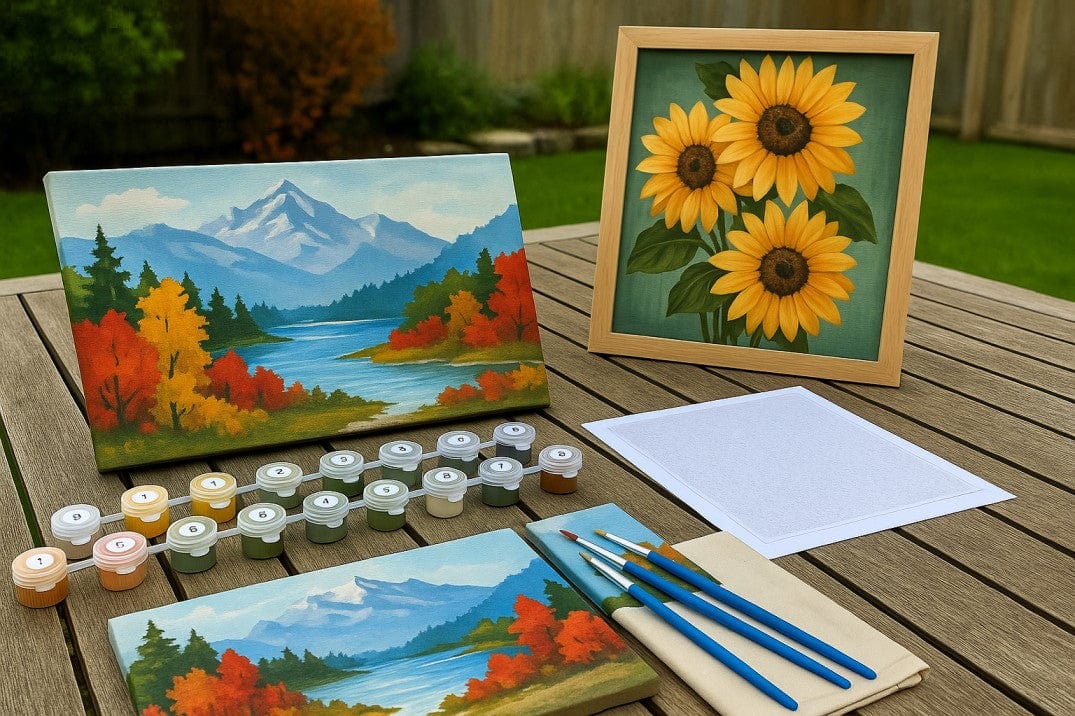 Best Paint By Numbers Kits for Beginners in Canada [2025 Guide]