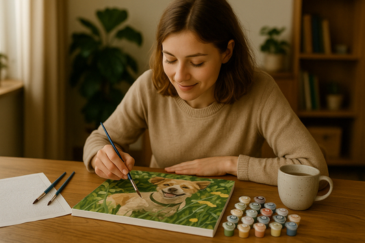 How Paint With Numbers for Adults Unlocks Relaxation and Creativity - Paint On Numbers Canada