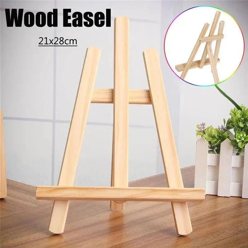 Adjustable Wooden Table Easel | Artist Stand for Painting