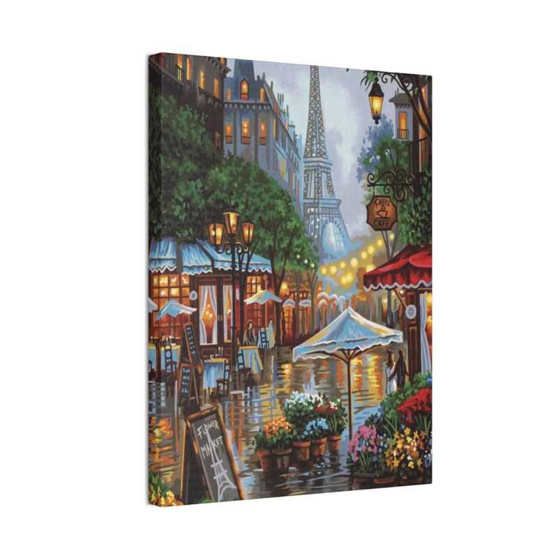 Blossoms in Paris Paint By Numbers - Paint On Numbers Canada