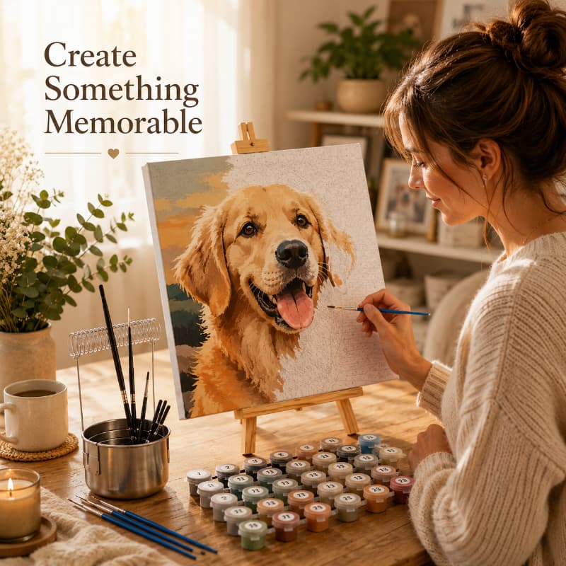 Custom Paint by Numbers Deluxe Bundle