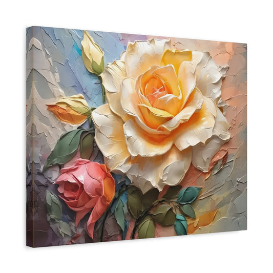 Golden Rose – 3D Flowers Paint By Numbers