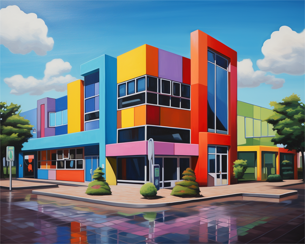 Unleash your creativity with the Vibrant Building Paint By Numbers Kit. Paint a colorful architectural city scene that inspires imagination and joy. Perfect for art lovers in Canada.