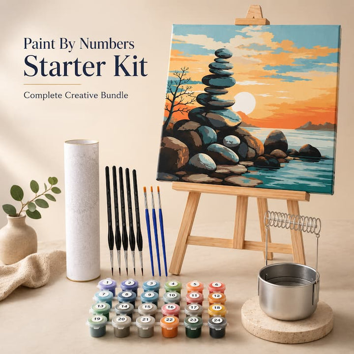 Paint by Number Canada | Premium Kits | Paint On Numbers