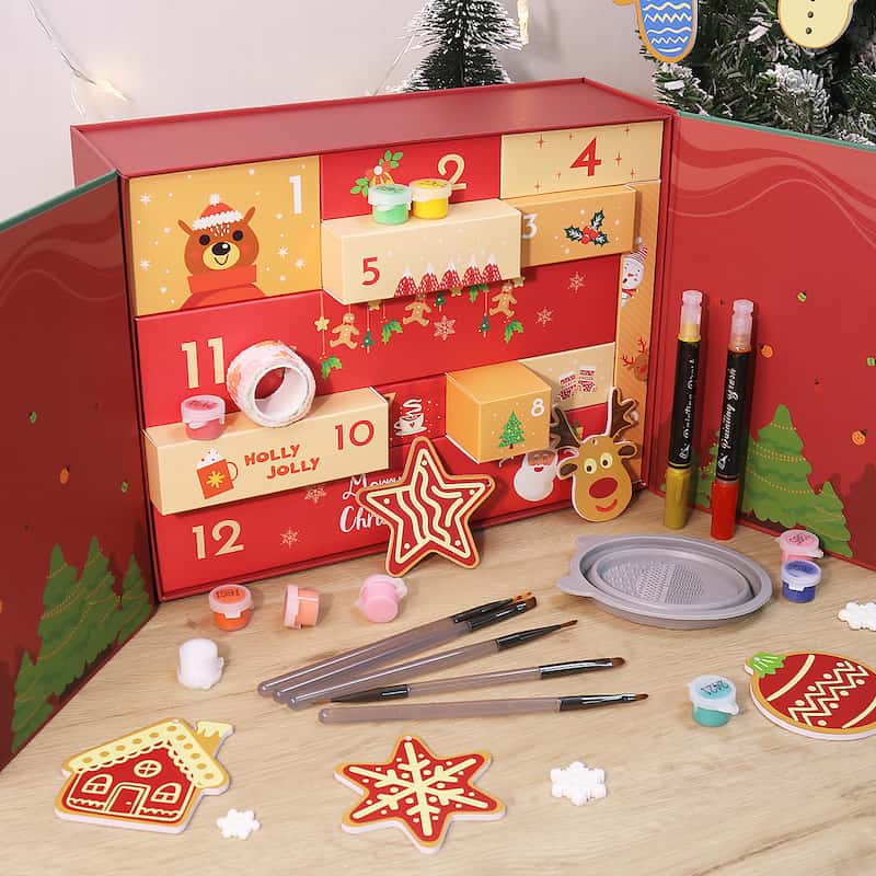 The 12-Day Christmas Crafter's Gift Box | Paint On Numbers Canada