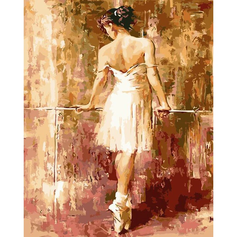 Poised Grace Paint By Numbers - Paint On Numbers Canada