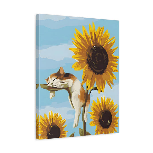 Sunflower Whiskers Paint By Numbers