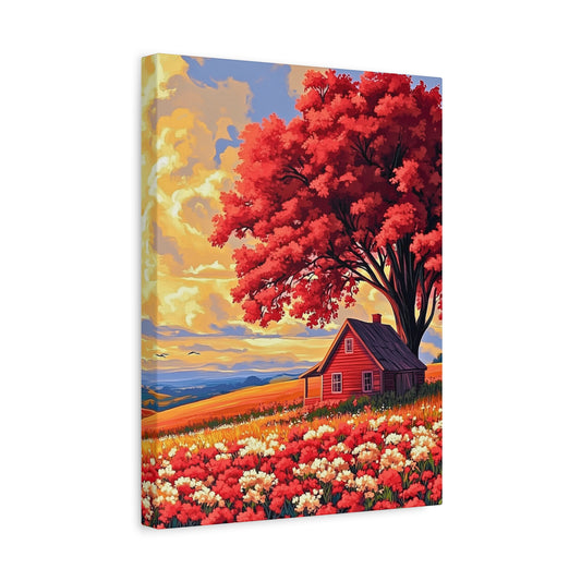 Sunset Hearth Paint By Numbers