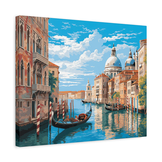 Venice Canal Paint By Numbers